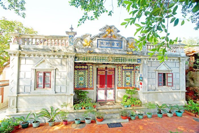 位於水頭聚落的黃乃甫番仔厝為大九架番仔厝。(金管處提供)