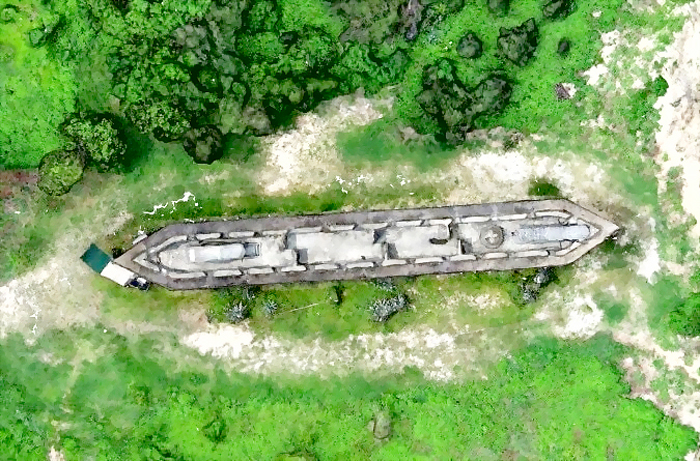 后扁營區3D模型建置。(金管處提供)