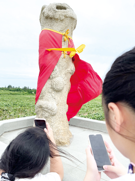 金沙鎮113年高粱老街風獅爺文化季，將推出「APP尋找風獅爺兌獎」等一系列活動。（陳麗妤攝）