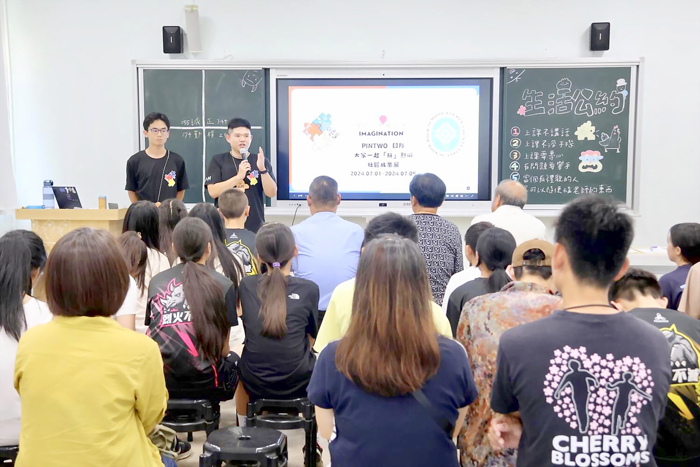 營隊教學成果發表。（烈中提供）