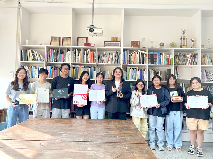 金大建築競賽大滿貫，獲國際大獎佳績。（金大提供）