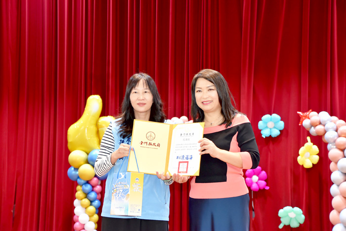 廣達《游於藝》金門盟聯合開幕儀式,於中正國小隆重登場。(李增汪攝)