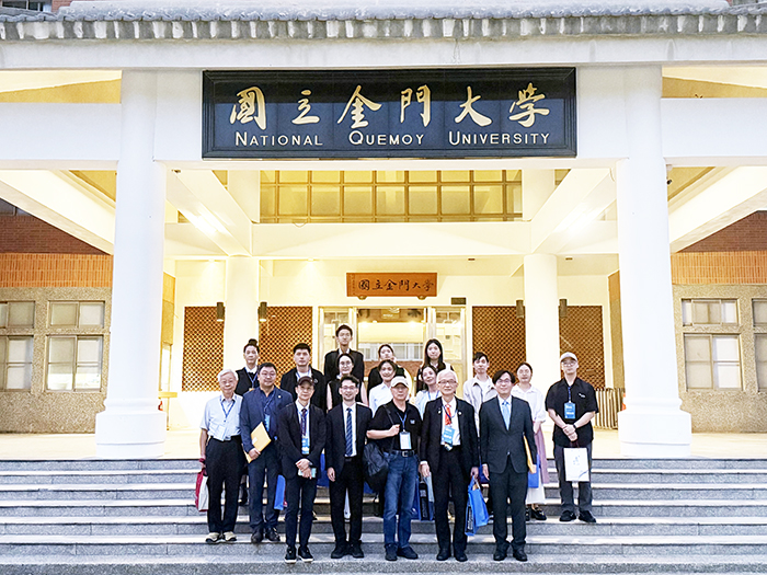 金大辦理應用統計與管理實務學術研討會，學者共聚金大交流。
（金大提供）