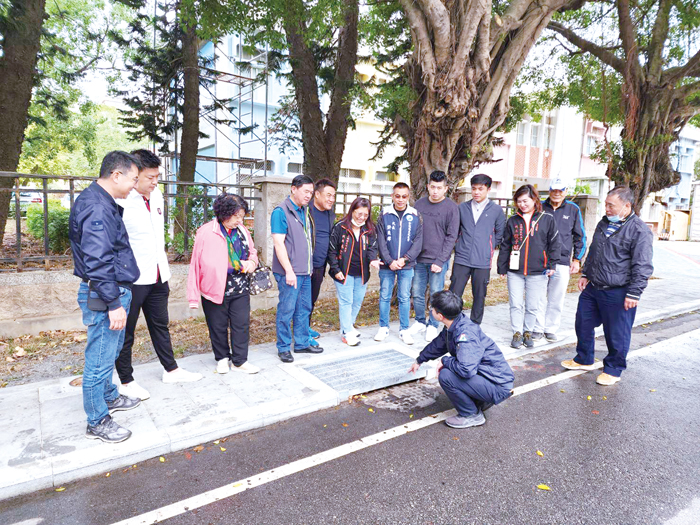 金城代表會下鄉考察。(許峻魁攝)