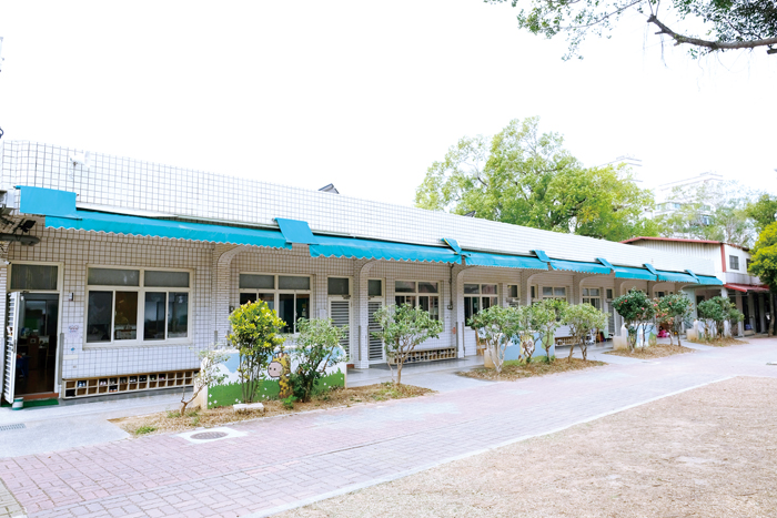 金鼎國小幼兒園建物年久失修,預計將要重建。(校方提供)