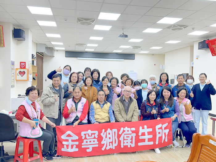 社區健康檢查下鄉服務。
(金寧鄉衛生所提供)