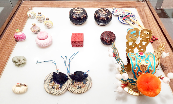 「AI繪紅樓.紅樓會AI」展覽,帶領觀眾從創作、古物、書籍等多重視角,再次閱讀《紅樓夢》。(金大提供)
