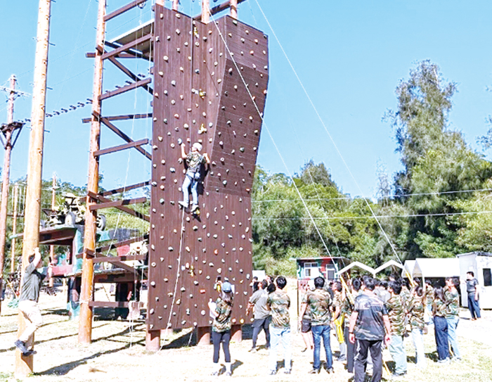 最具挑戰性的極限運動設施,適合冒險愛好者。(園區提供)