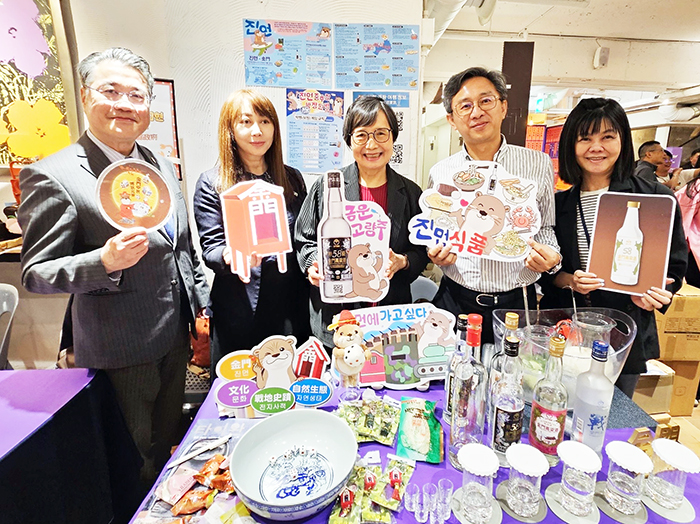 為強化金門在國際觀光市場的知名度，金門縣政府觀光處與台灣觀光協會前往韓國首爾進行觀光推廣活動。（觀光處提供）