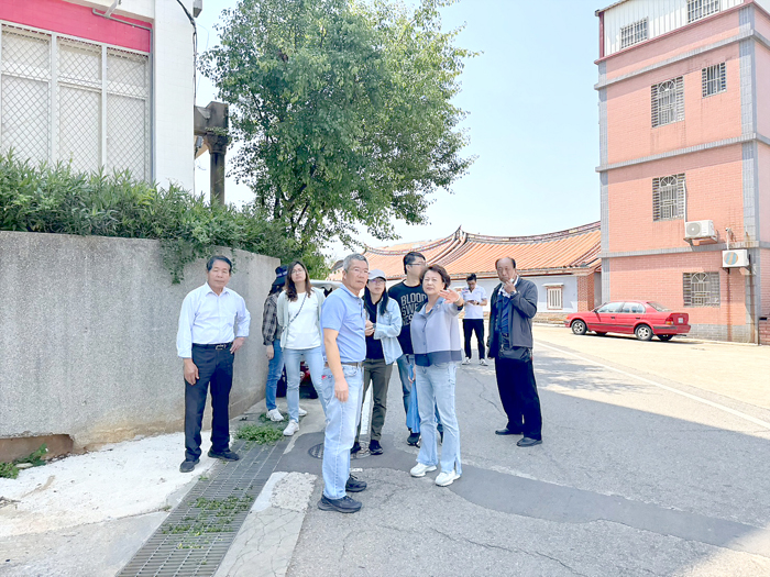 金沙鎮民代表會勘察地方建設。（金沙鎮代會提供）