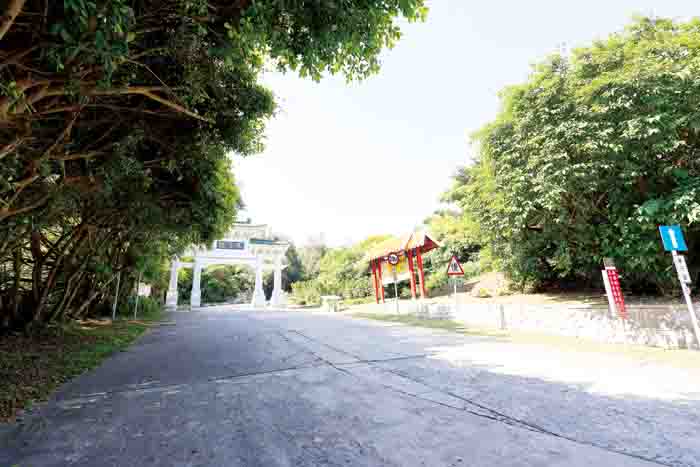 太武山將進行「太武山林間步道系統工程」及「玉章路鋪面改善工程」。(薛子軒攝)
