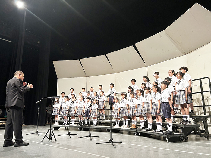 114年全縣藝術教育聯合成果展與觀摩活動,學生輪番登台演出。(許加泰攝)