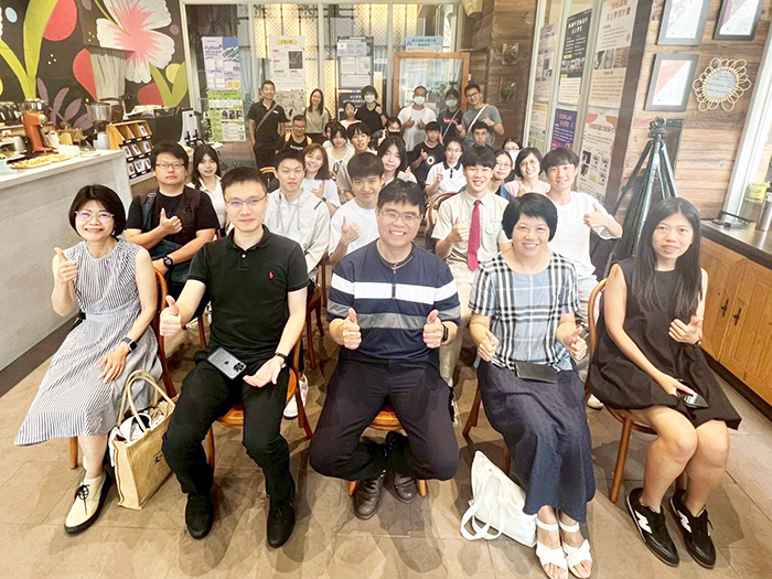 金門農工與金門高中辦「自主學習成果發表會」。
(金門農工提供)