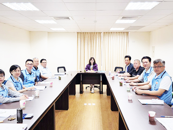 議會第八屆第五次定期會，第一小組分組審查會議召開情形。
（許峻魁攝）