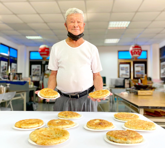 麥蝦餅。(古崗社區提供)