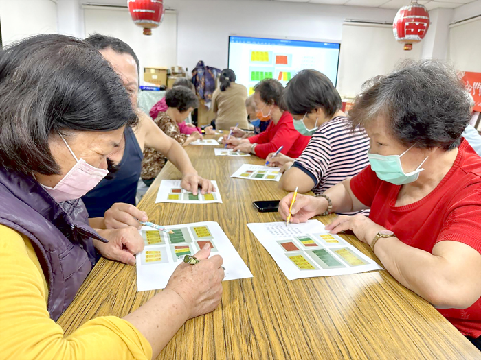 樂齡上學趣。(古崗社區提供)