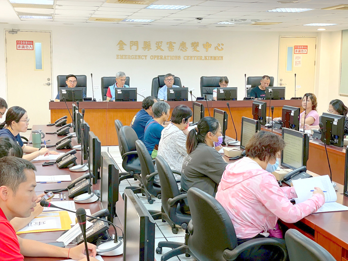 金門縣防災士協會成立,並同步召開會員大會。(消防局提供)
