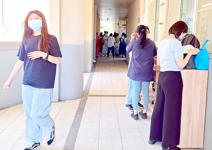 教保員甄選初試登場。
（蔡麗玉攝）