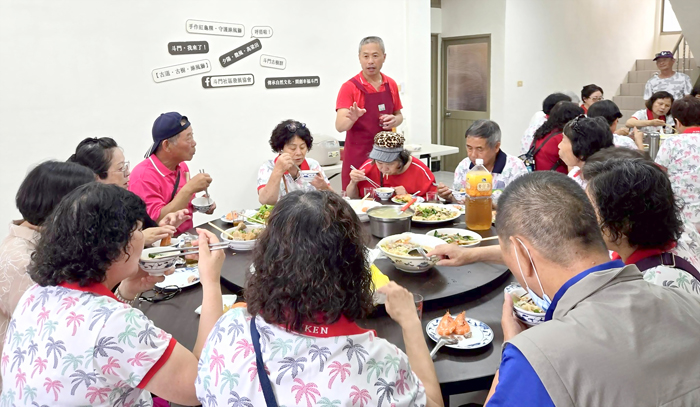 風味餐體驗。(斗門社區提供)