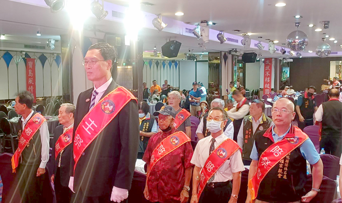 旅台珠浦許氏宗親會舉行會員大會暨祭祖大典。(該會提供)