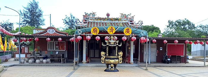 盤山廣濟廟。（蔡麗玉攝）