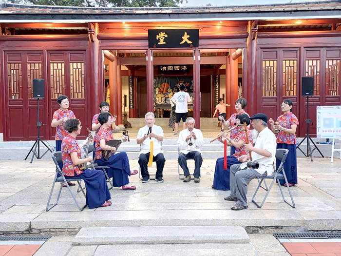 南音演出。(許峻魁攝)