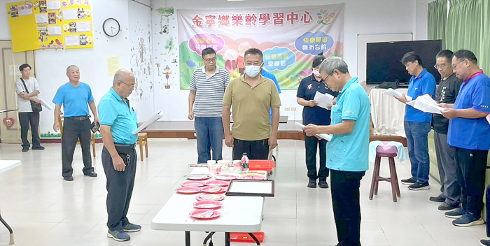 金寧鄉公所舉辦宗教文化傳承禮生研習課程。(鄉公所提供)
