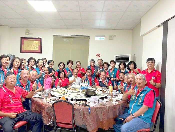 為籌備即將到來的雙十國慶慶祝活動,金門縣國慶閱兵自衛隊促進會召開第三屆第七次理監事聯席會議。(該會提供)