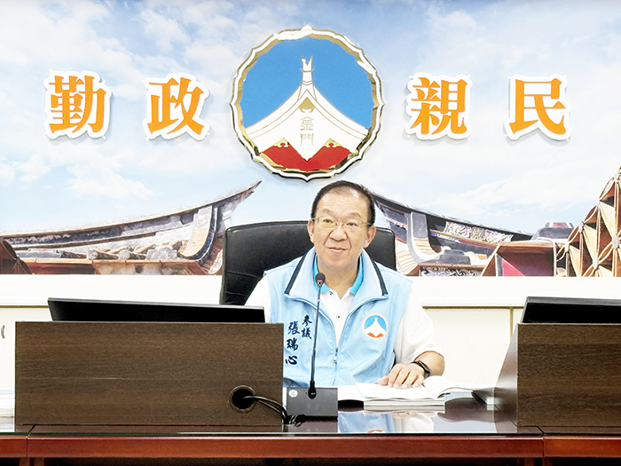 現任金門縣政府參議張瑞心將接任金門縣政府秘書長，自114年8月15日生效。（陳冠霖攝）