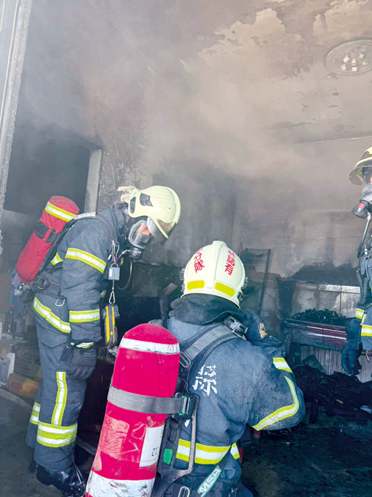 住宅火災警報器在住宅火警中立功。(消防局提供)