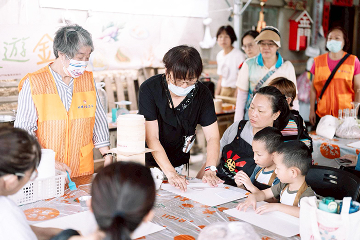 「農遊金門」系列,首場單點體驗在四埔社區辦理。(農試所提供)