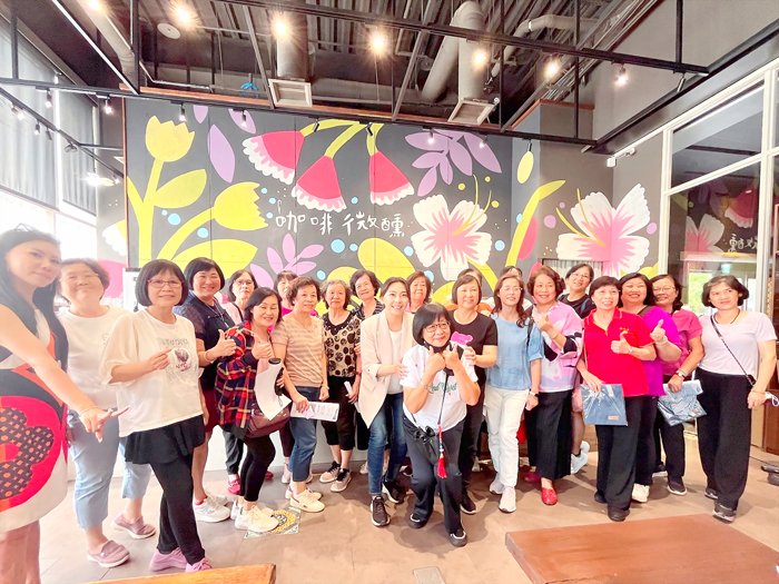 聽見女力講座，參加學員合影。（主辦單位提供）