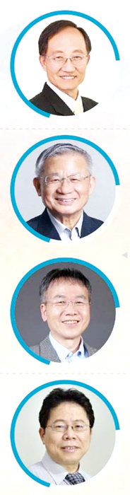由上至下,四場講師分別為:郭基瑞、蔡坤榮、蔡忠道、張崑將。(官網截圖)