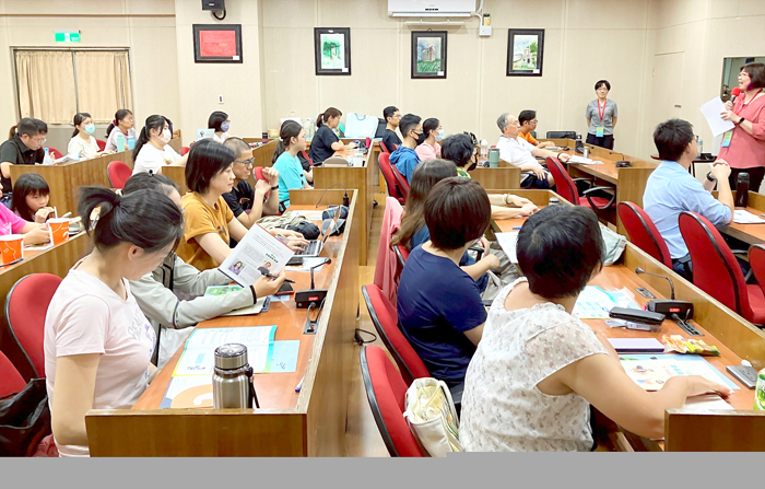全民英檢公益講座。(胡璉文化藝術基金會提供)