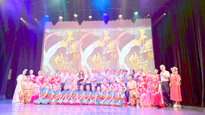 棠風舞蹈團赴台進行交流展演。(棠風舞蹈團提供)