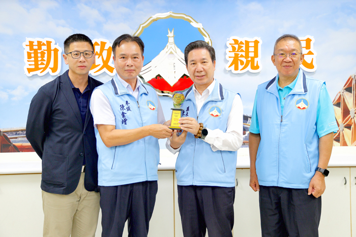 金門縣網路服務優化受中央肯定,行政院評獎案榮獲地方政府組全國第三名。(薛子軒攝)