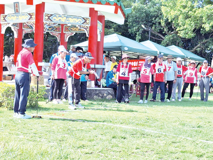 台金12支勁旅以球會友。（蔡麗玉攝）