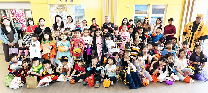 金沙國小辦理萬聖節活動。
（金沙國小提供）