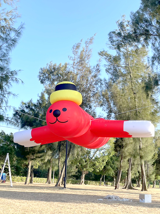 小紅飛機的野餐樂園邀請大家同樂。（金城鎮公所提供）