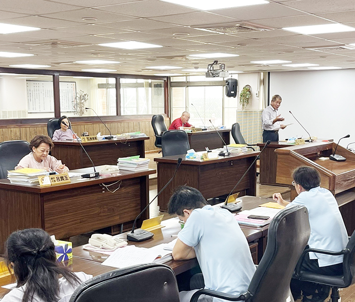 主席周水土希望推展養殖漁業發展。（陳麗妤攝）