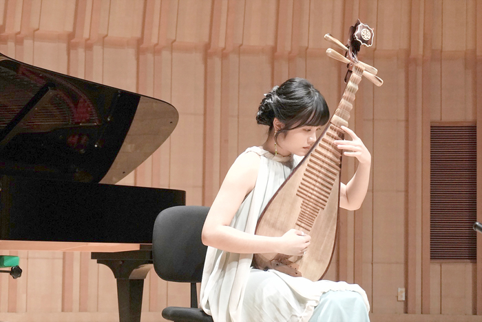 青年演奏家陳璽尹將於今（15）日舉辦琵琶獨奏會。（主辦方提供）