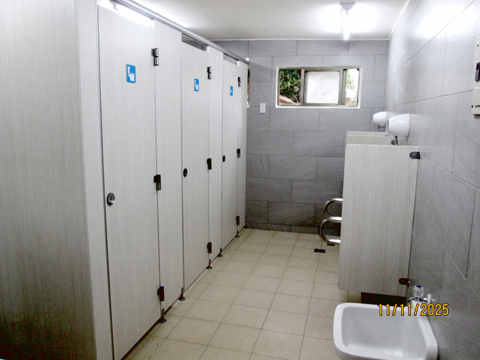 金管處進行馬山、五虎山公廁改善，即將在下周重新啟用。
（金管處提供）