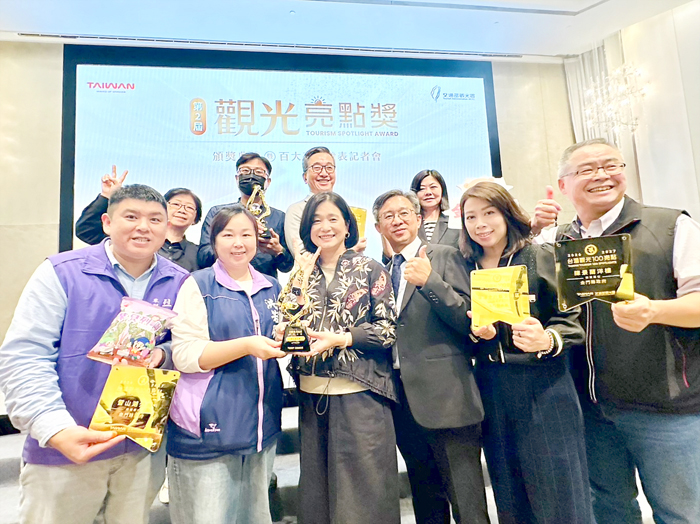 交通部觀光署舉辦第二屆「觀光亮點獎」，金門觀光再創佳績。（觀光處提供）