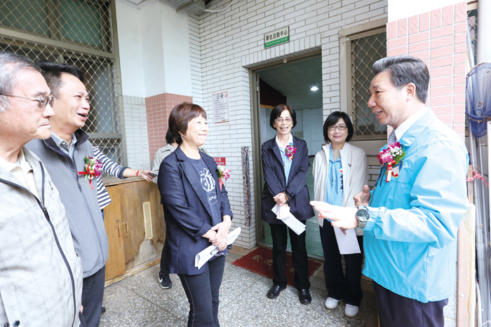 湖埔國小綜合大樓拆除重建工程動土，陳福海縣長表示，縣府對教育建設的投入不是儀式性，而是發自內心的使命。（薛子軒攝）