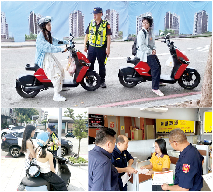 微型電動二輪車成為陸客首選的代步工具，但也面臨交通違規頻傳、執法困難等問題。（莊煥寧攝）