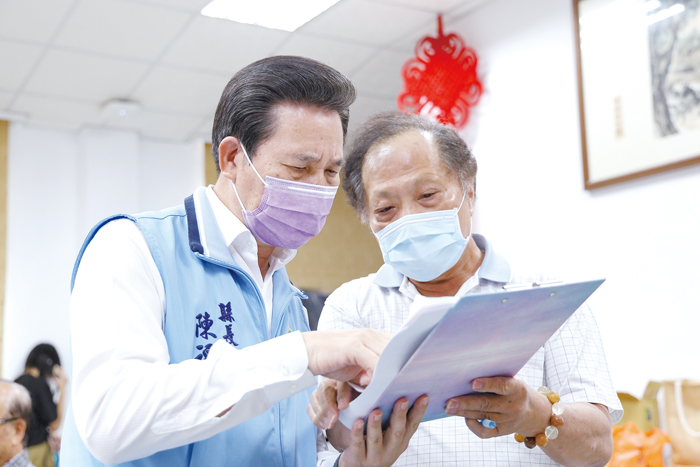 金門縣政府將於11月28日在縣府大禮堂舉行「縣長與鄉親有約」活動。（資料照片）