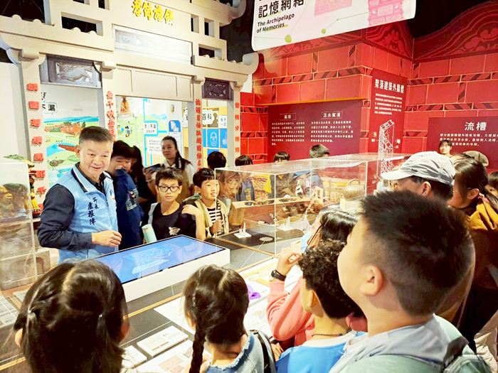 文管所展出《島嶼先民的記憶│數位典藏教育展》。（該所提供）