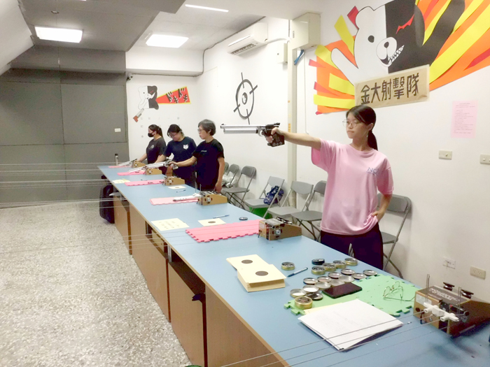 金門大學舉辦校慶運動比賽，選手展現技能拚佳績。（金大提供）