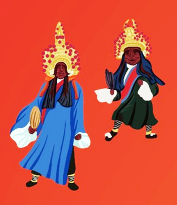 迎城隍陣頭傳習海報截圖。
（浯島城隍廟提供）