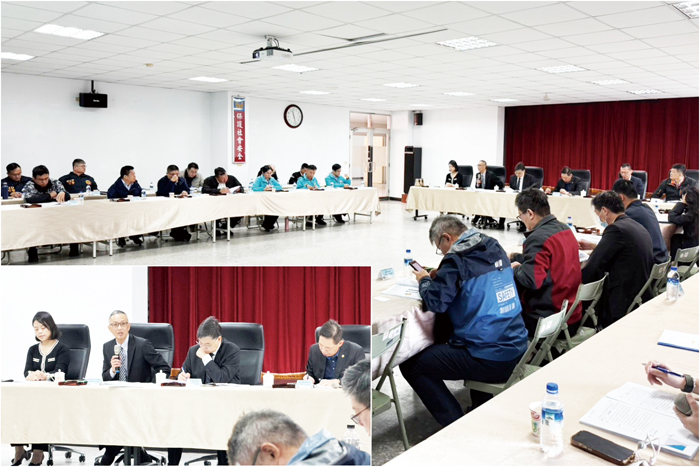 金門地檢署召開114年度檢警聯席會議，聚焦打擊詐騙、海上治安與選舉國安。（縣府提供）